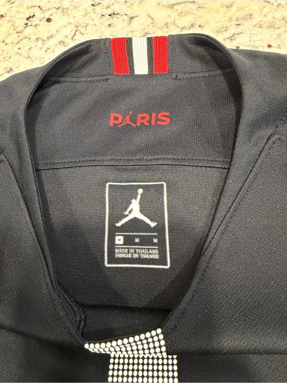 Paris Saint-Germain PSG x Jordan 2018/19 Third Jersey Men’s Medium Black